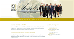 Desktop Screenshot of joh-achelis.de